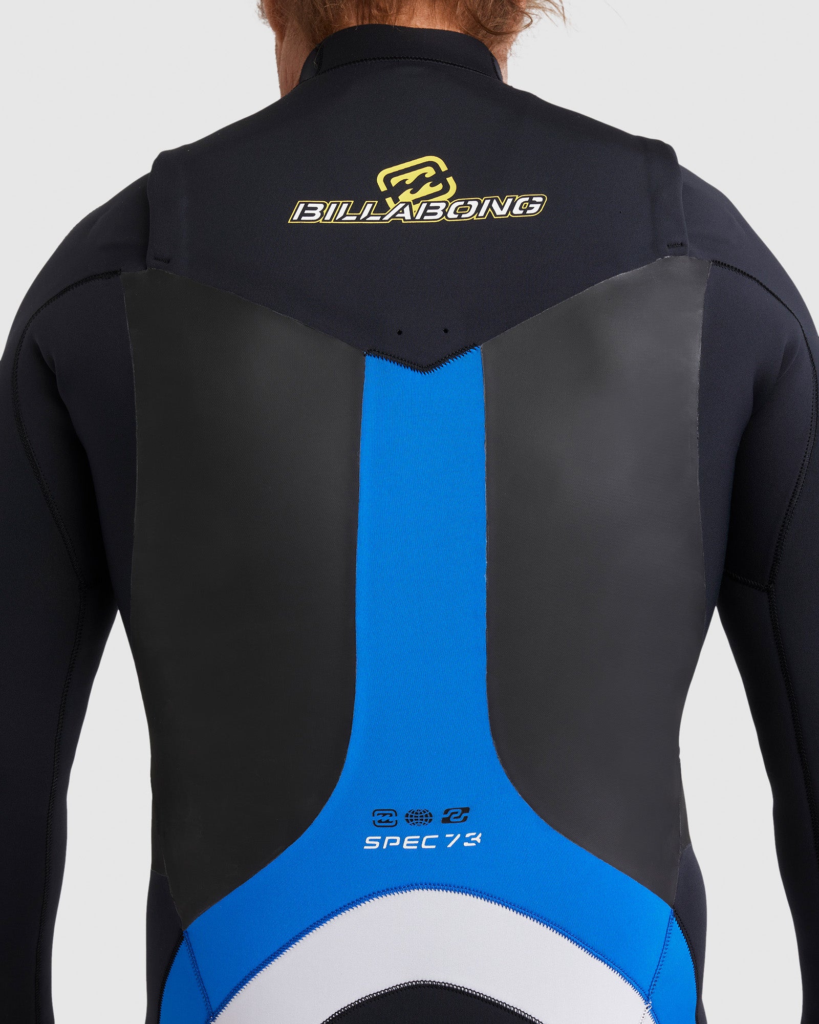 Mens 3/2mm Oscillator Chest Zip Steamer Wetsuit
