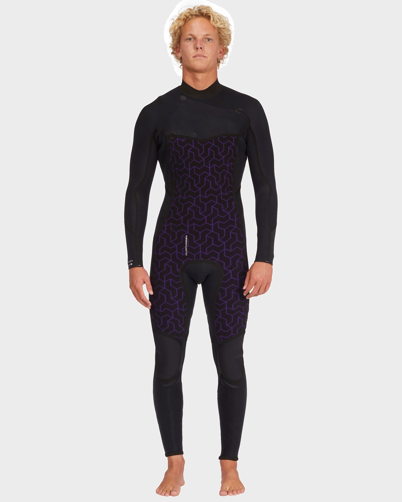 Mens 4/3 mm Absolute Natural Chest Zip Steamer Wetsuit
