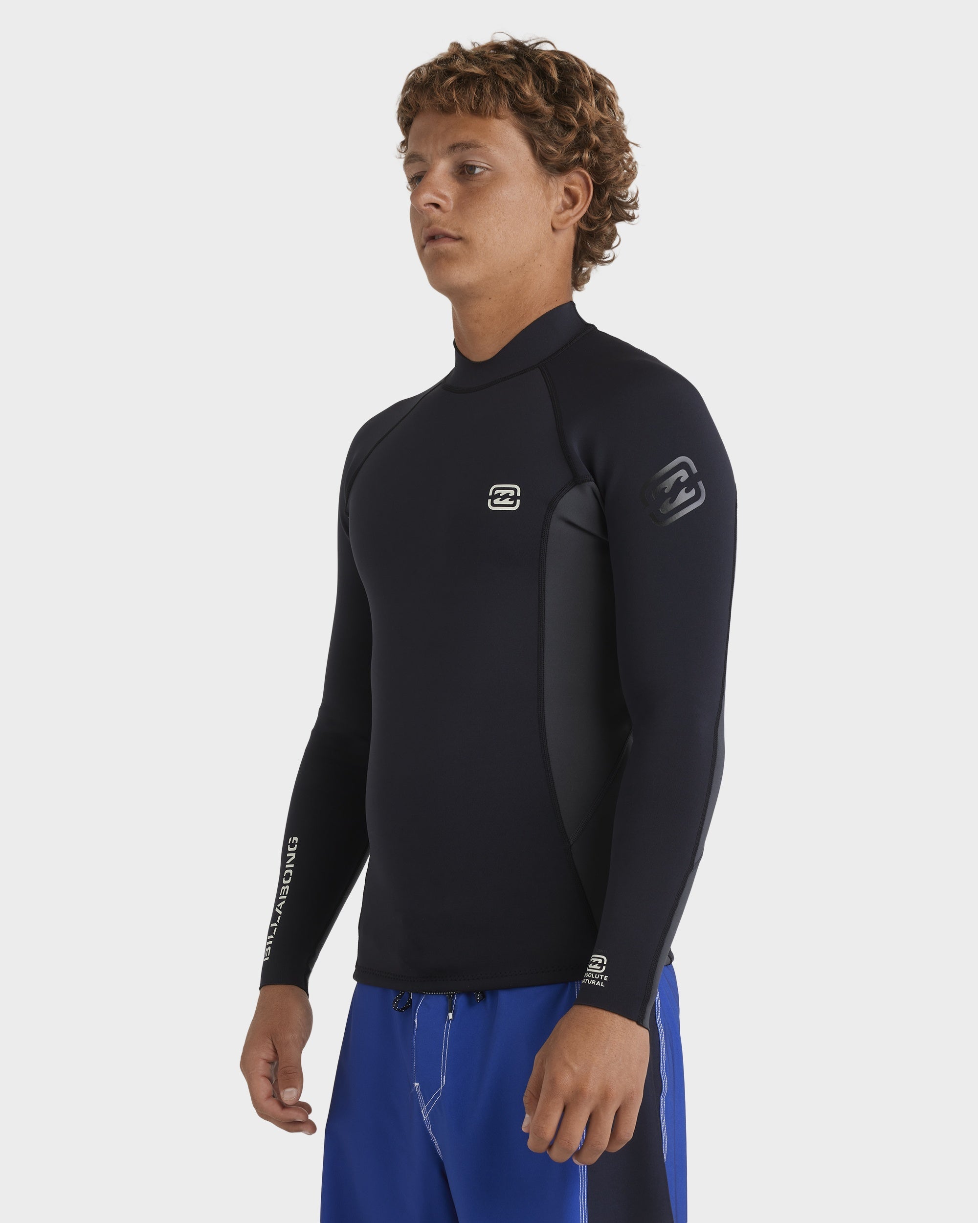 Mens 1/1 mm Absolute Natural Long Sleeve Wetsuit Jacket