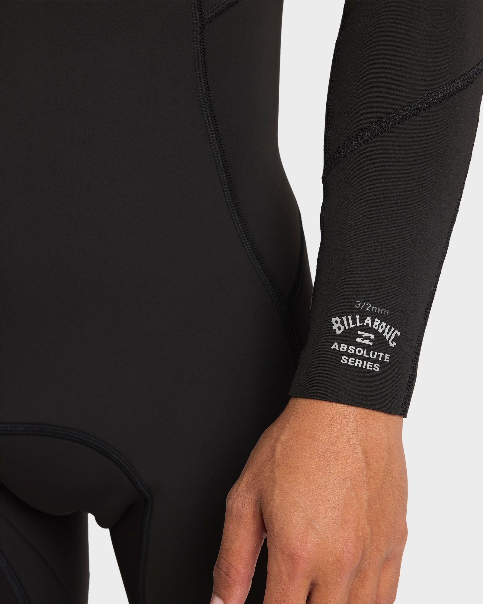 Mens 3/2 mm Absolute Back Zip Steamer Wetsuit