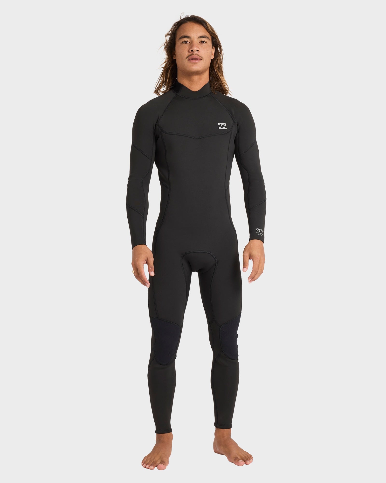 Mens 3/2 mm Absolute Back Zip Steamer Wetsuit