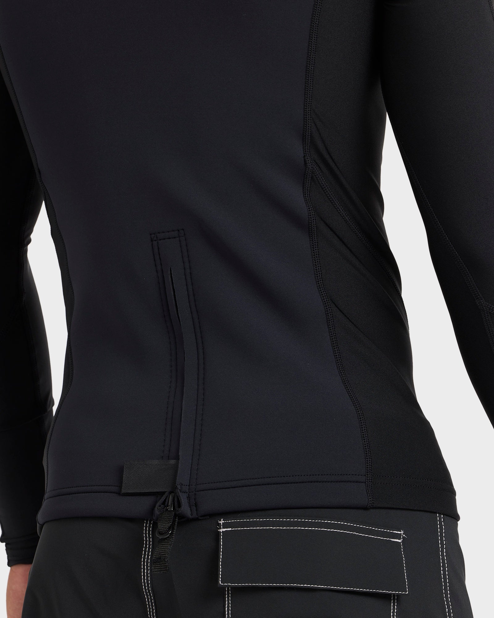 Mens Absolute Natural Poly Lite Hooded Wetsuit Jacket