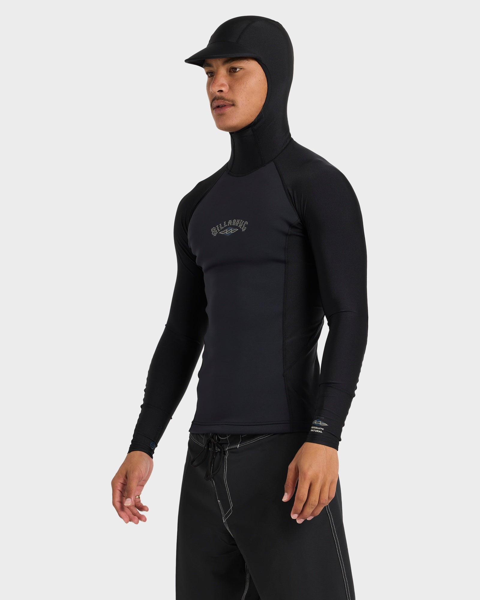 Mens Absolute Natural Poly Lite Hooded Wetsuit Jacket