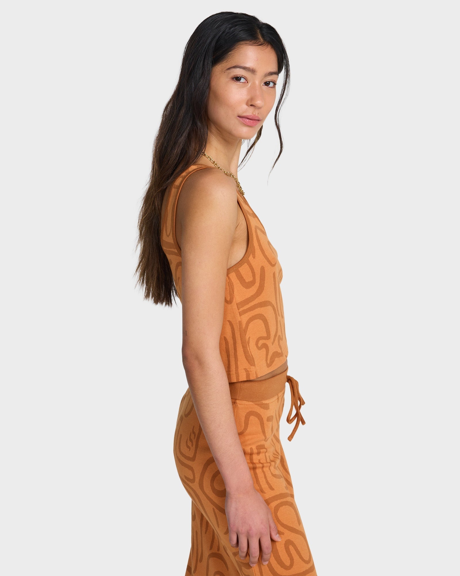 Womens Embers Knit Tank Top