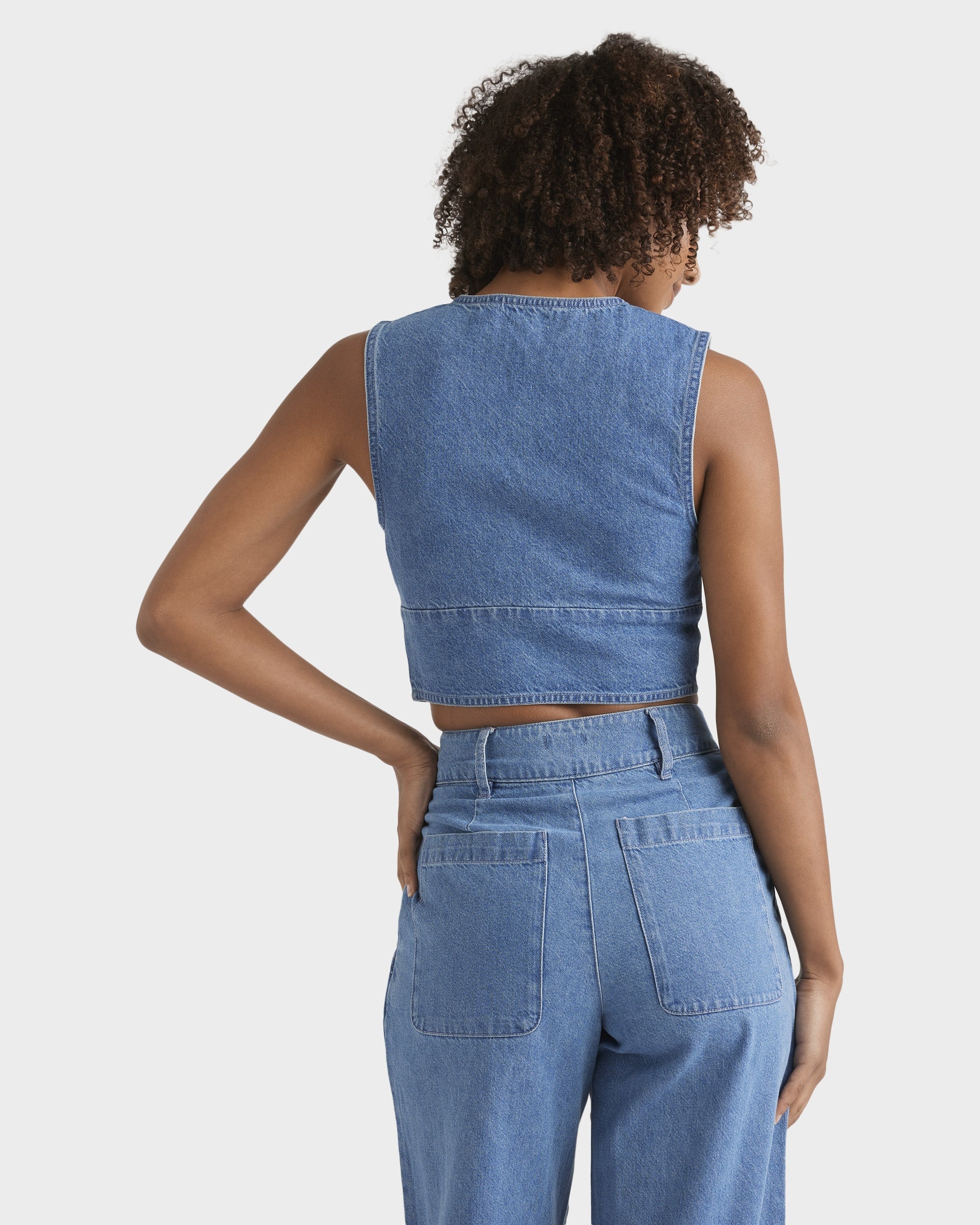Womens Indigo Skies Vest