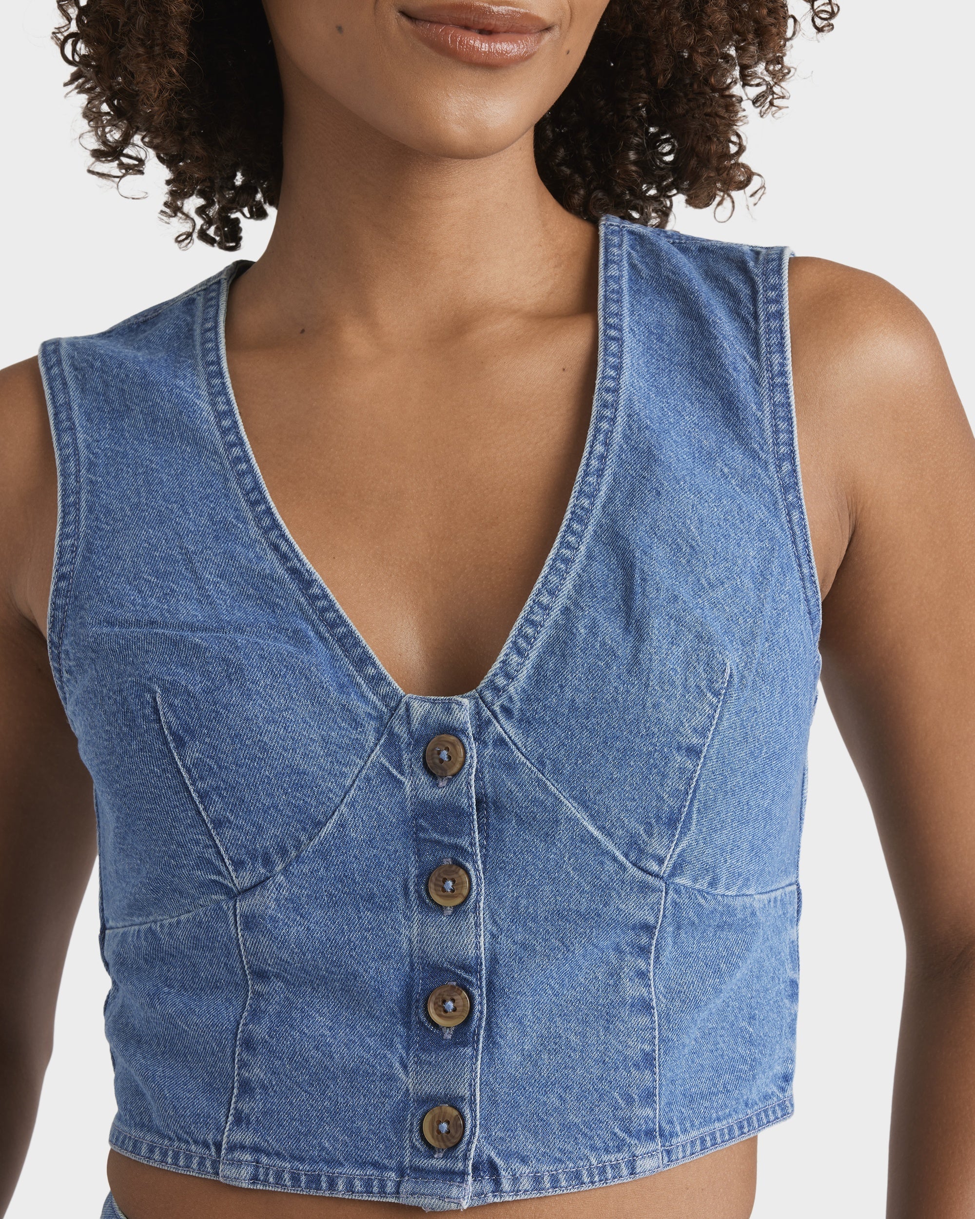 Womens Indigo Skies Vest