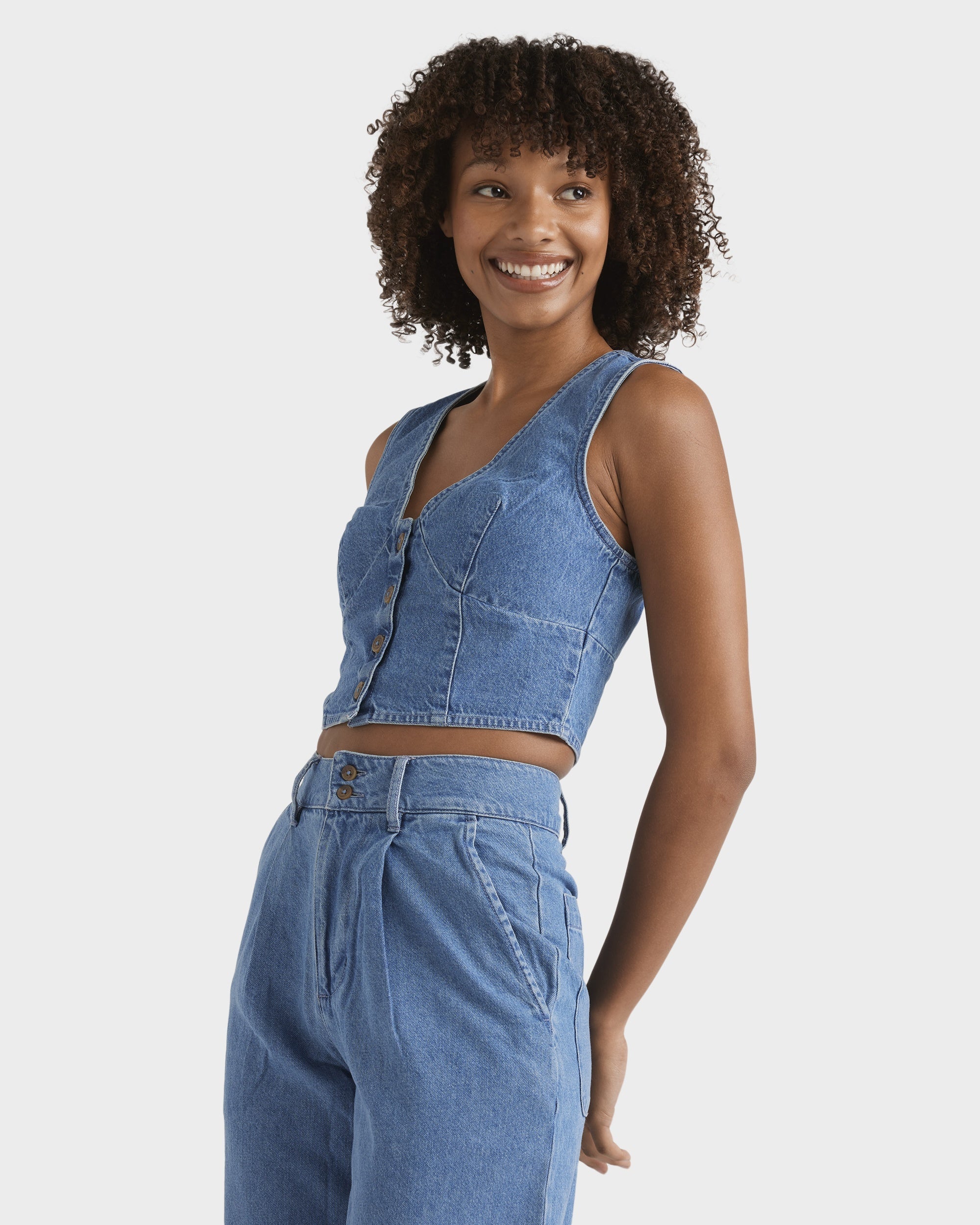 Womens Indigo Skies Vest