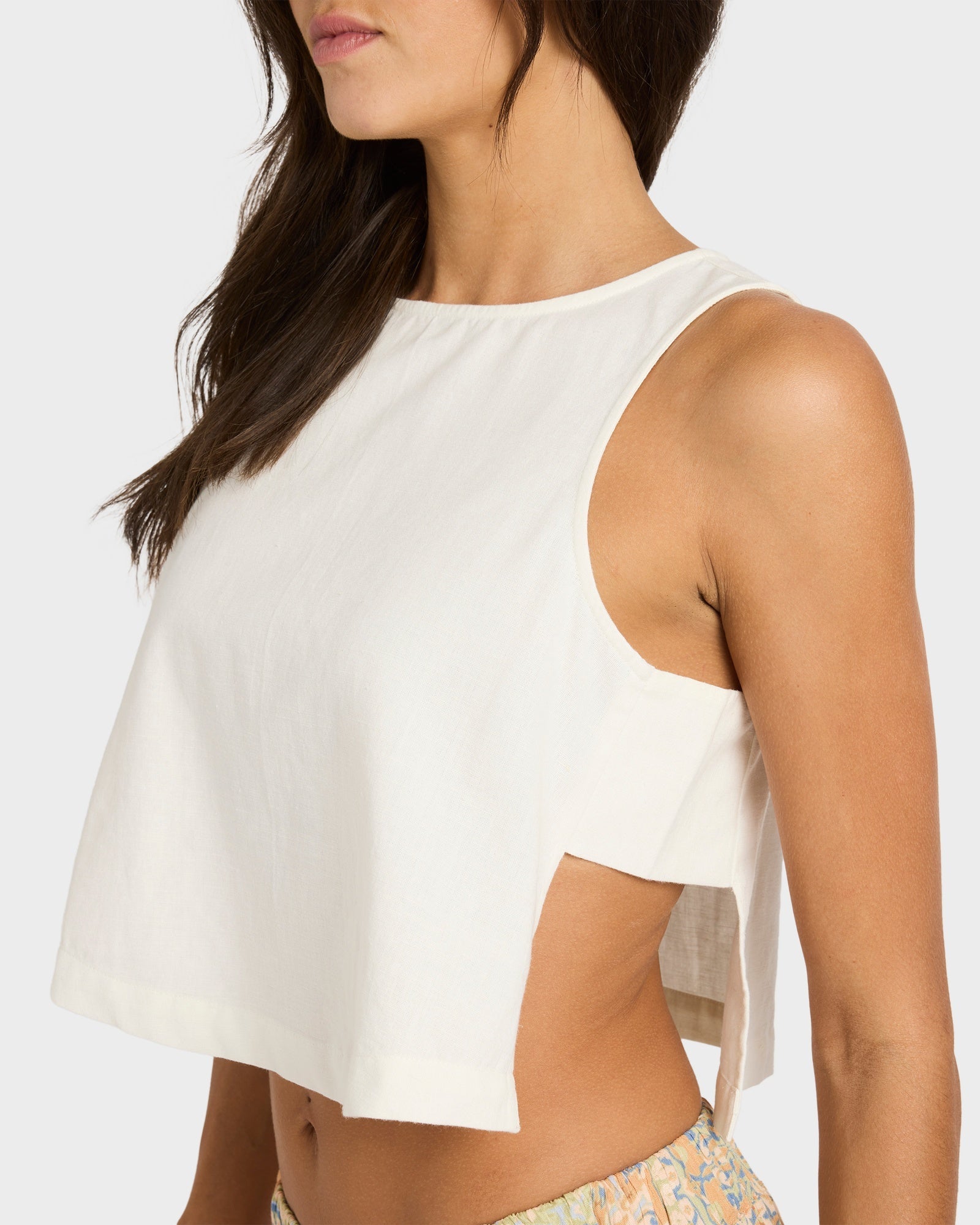 Womens So Breezy Woven Top