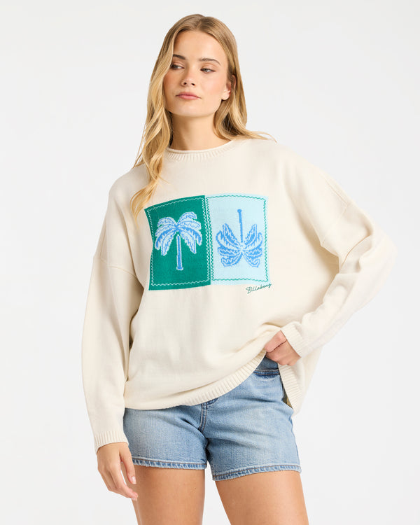 Womens Double Take Sweater