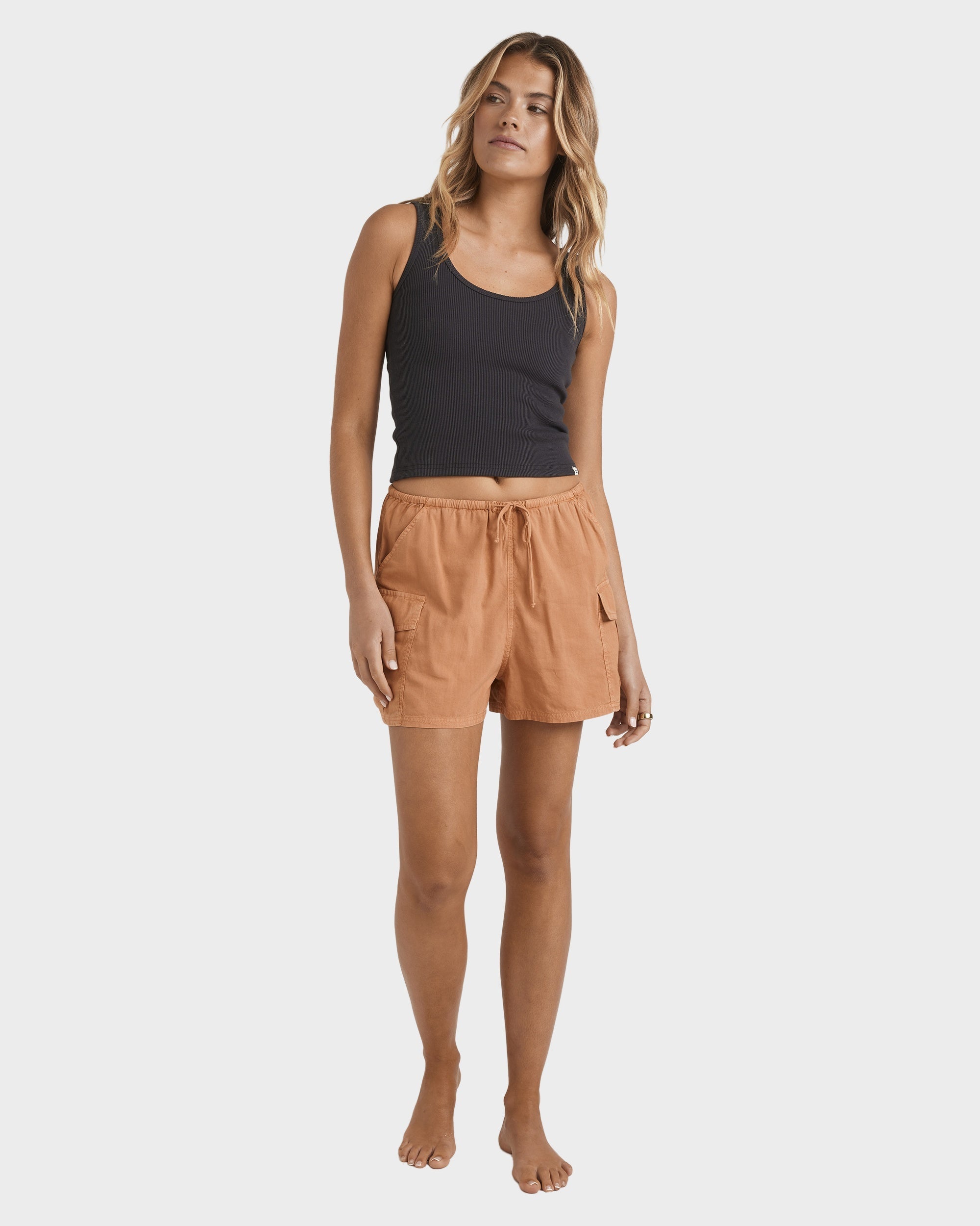 Womens Lets Go Cargo Shorts