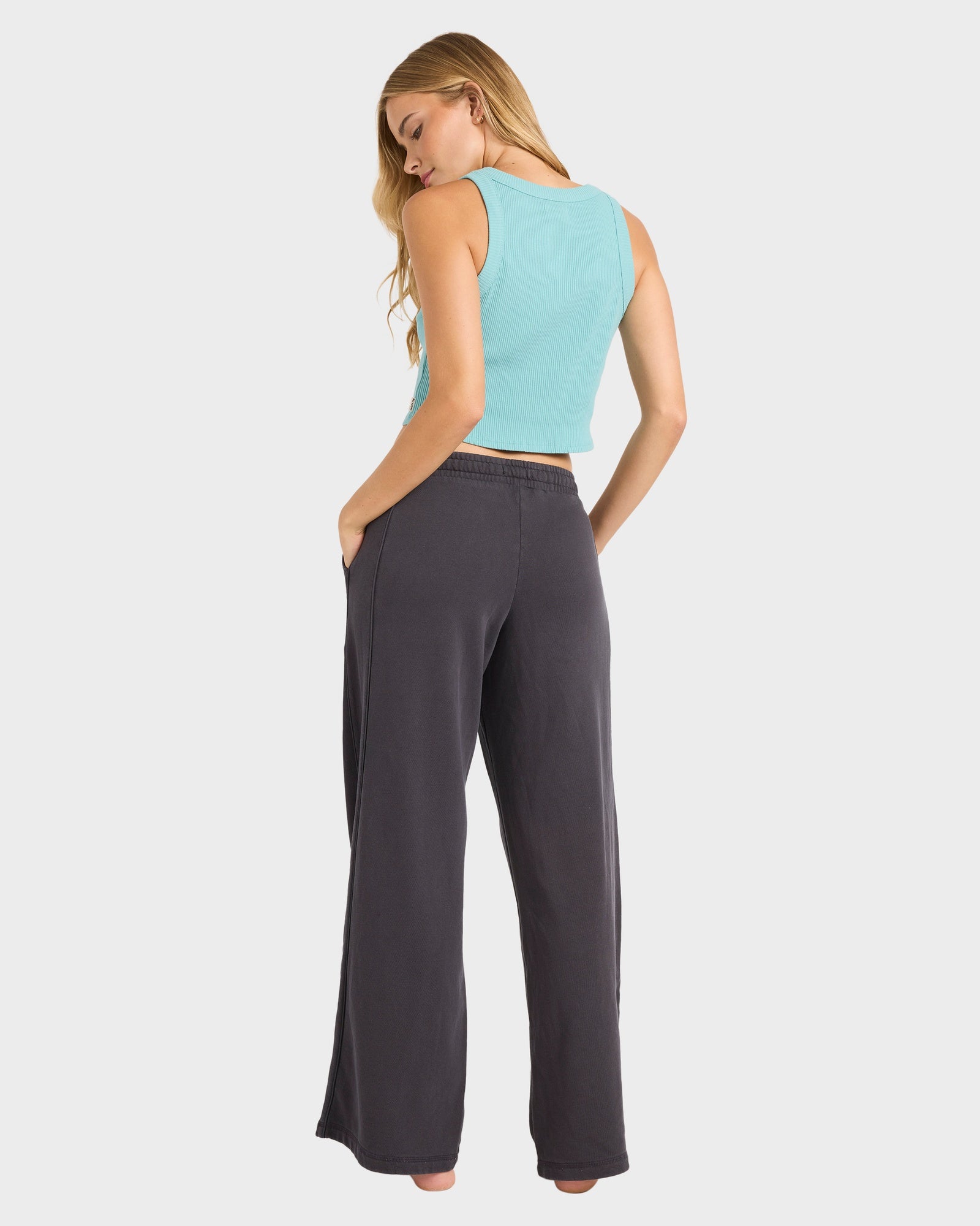 Womens The Avery Wide Leg Trackpants
