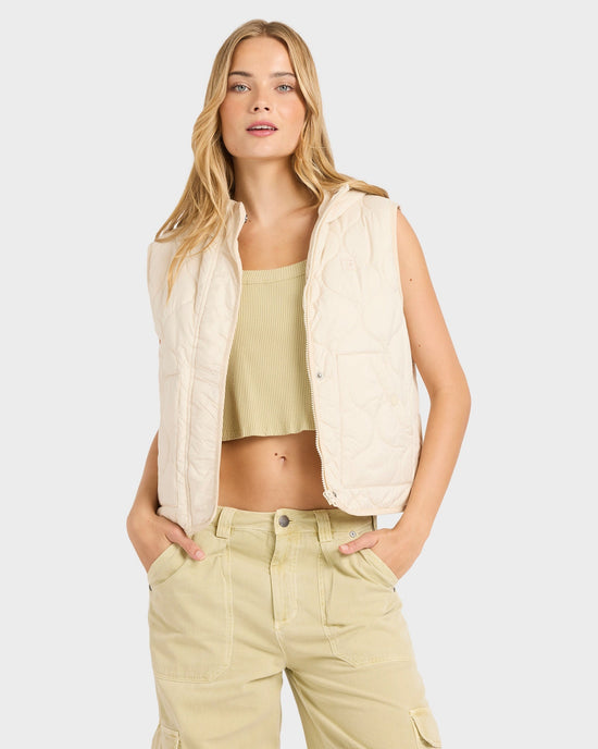 Womens Cliffs Quilted Lightweight Vest