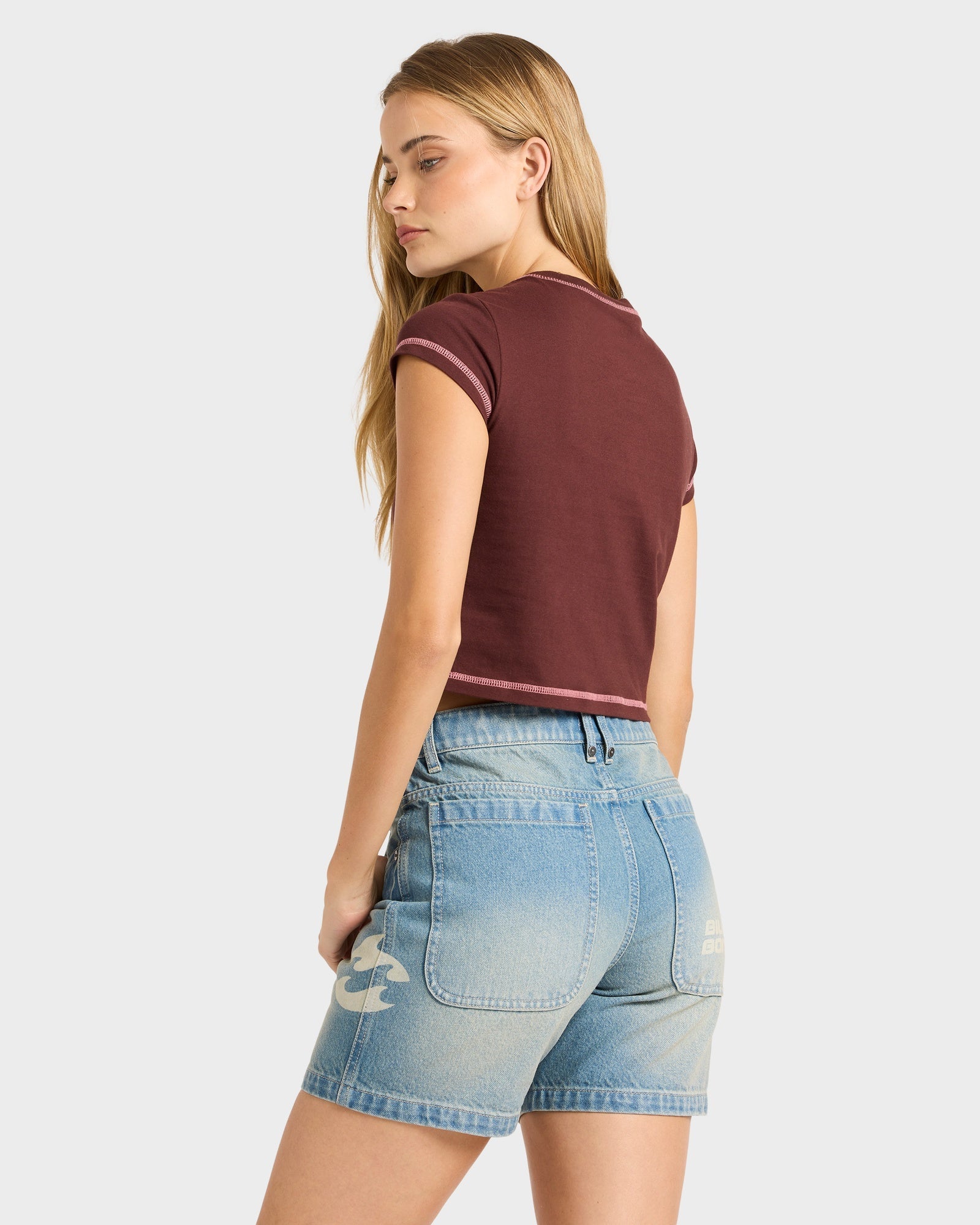 Womens Funster Denim Shorts