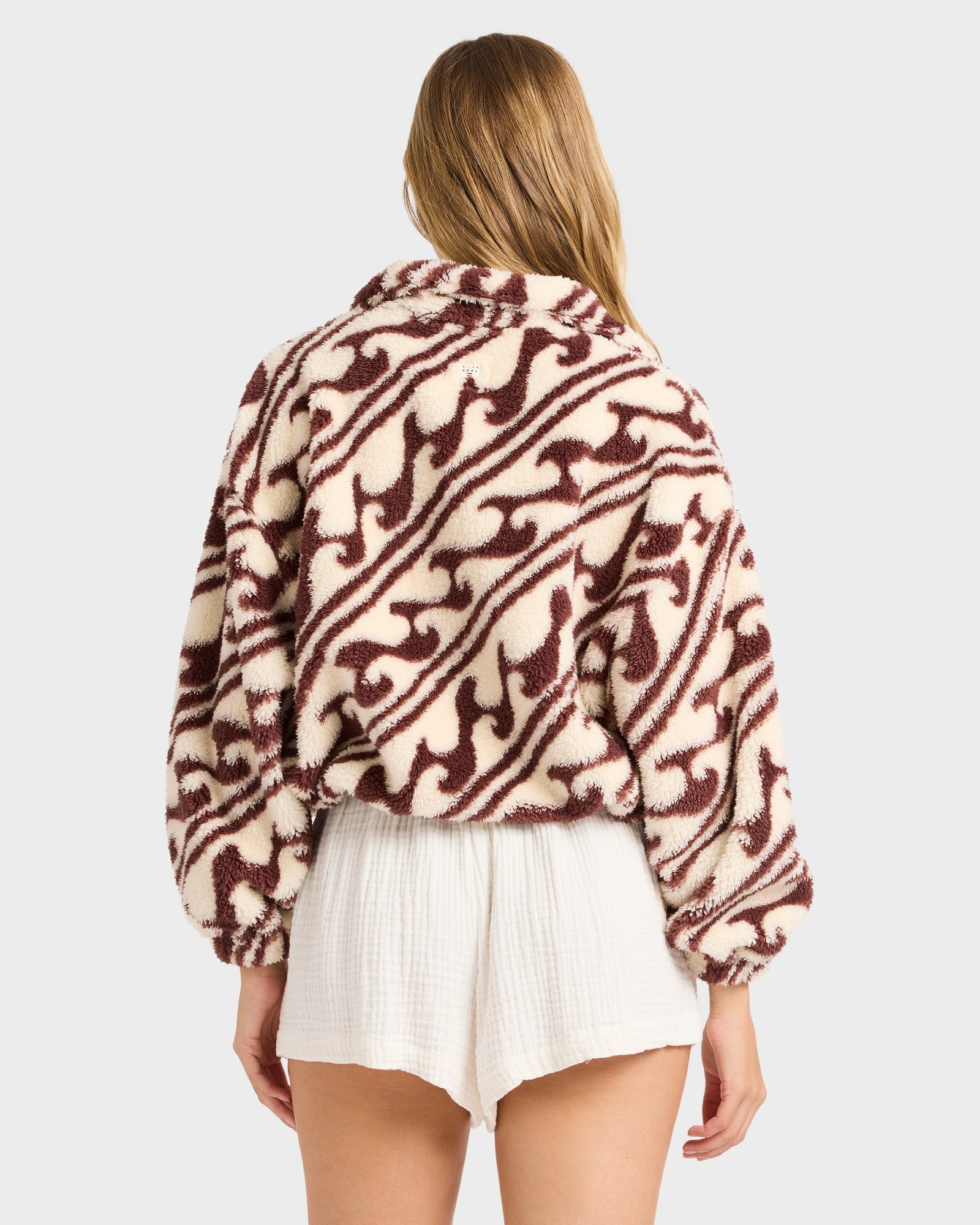 Womens Dark Wave Half Zip Pullover