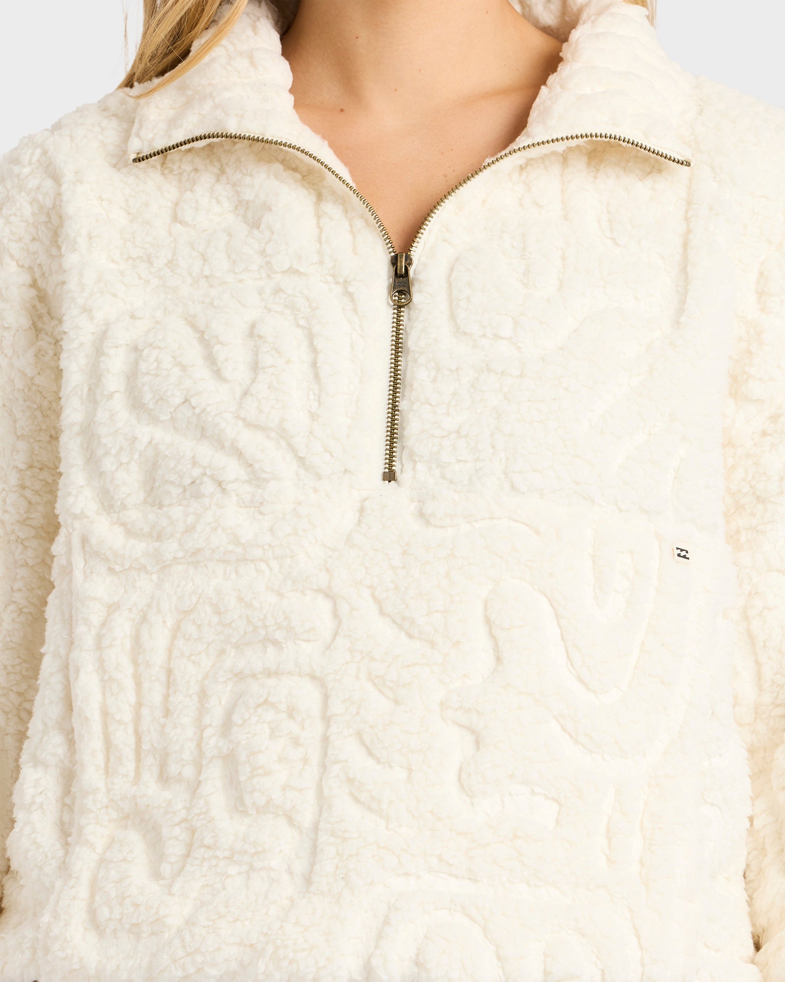 Womens Le Love Half Zip Pullover