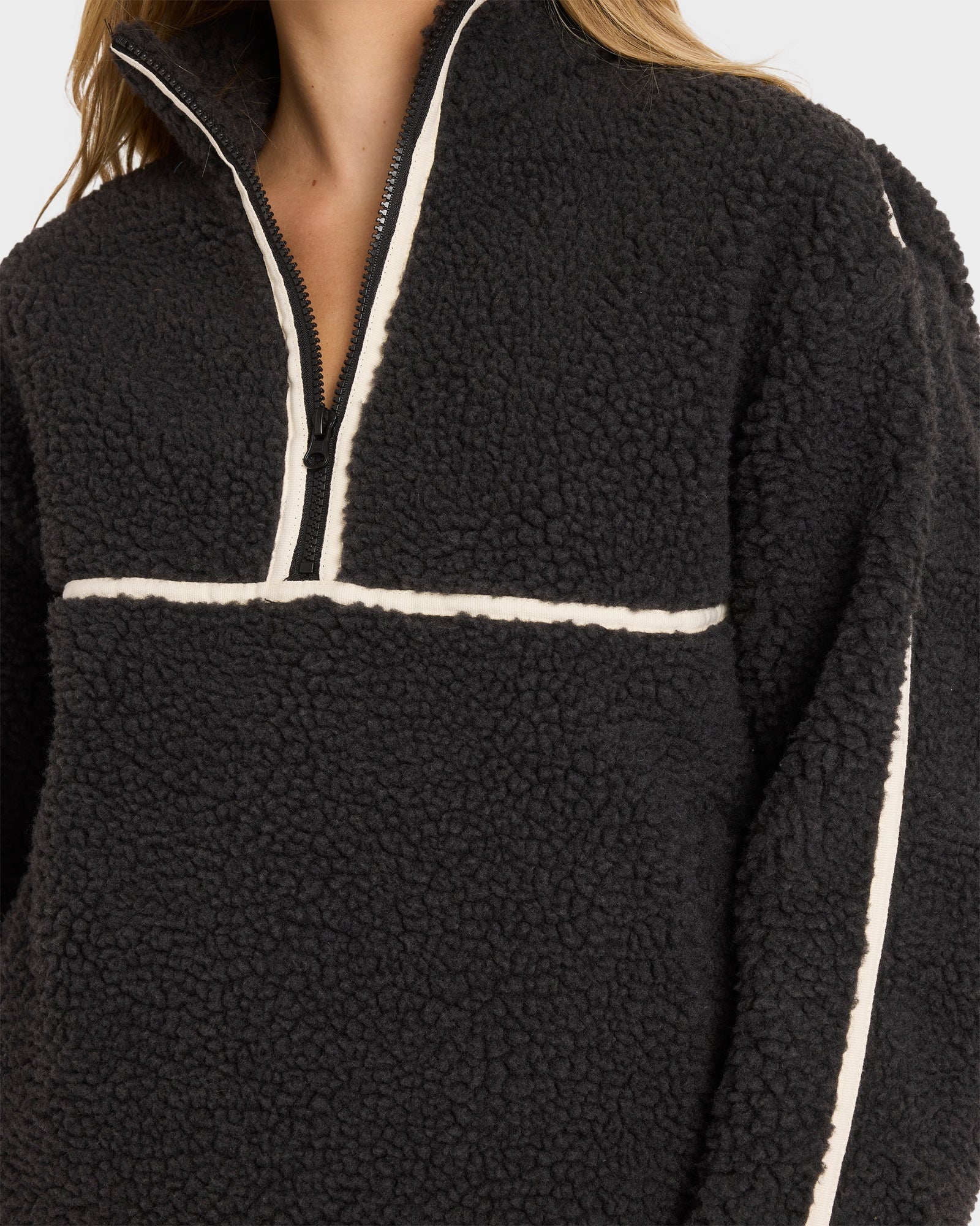Womens Getting Warm Shrpa Half Zip Pullover