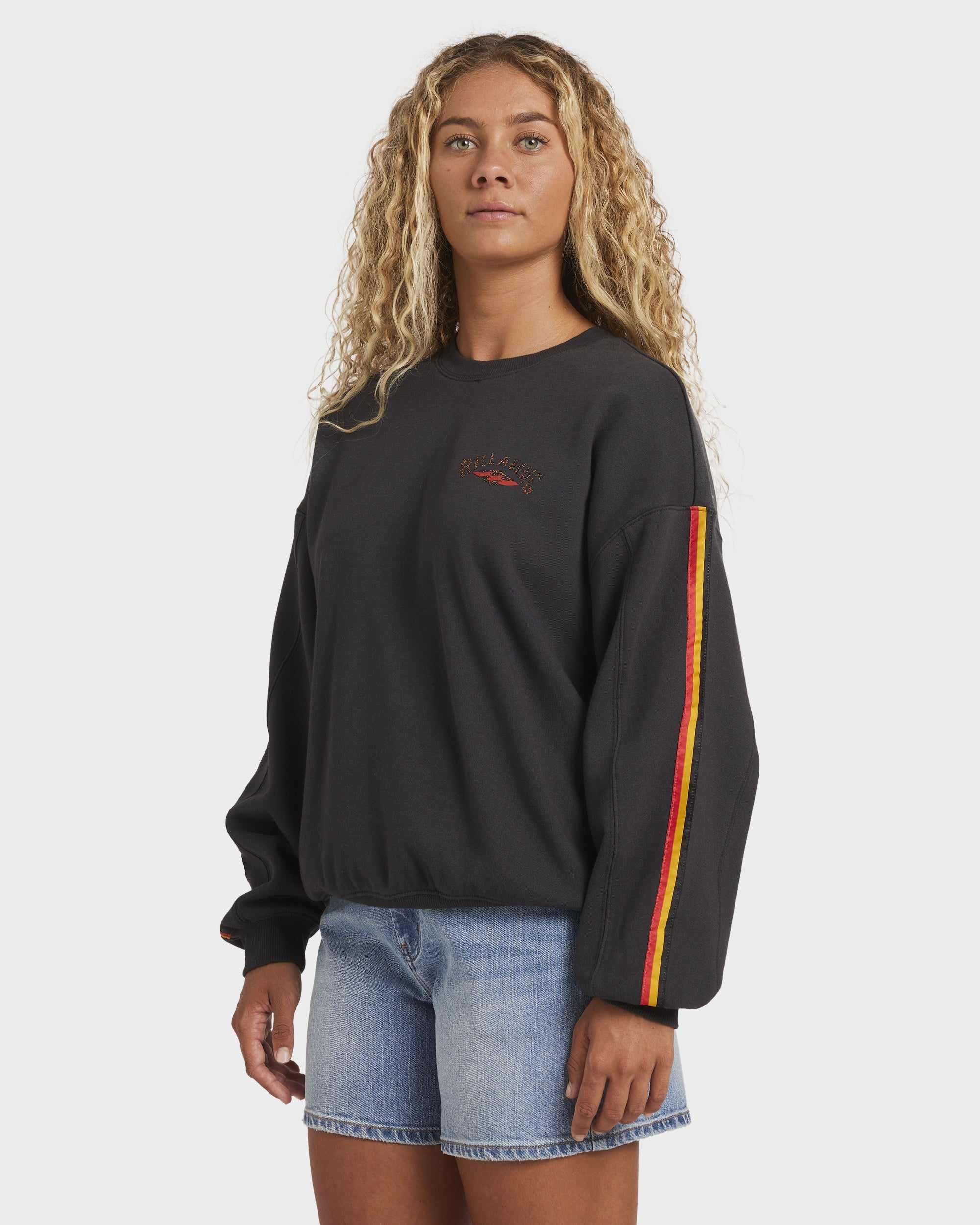 Womens Otis Arch Diamond Crew Neck