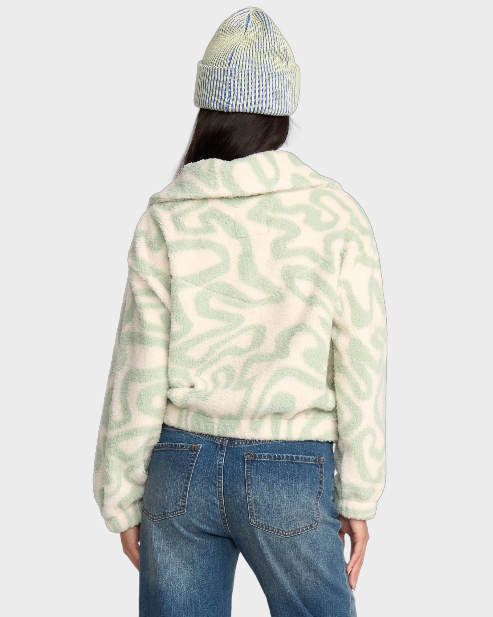 Womens Barra Half Zip Hoodie