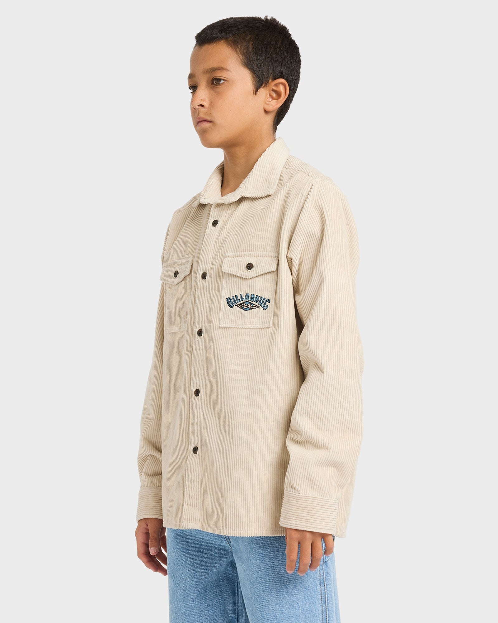 Boys 8-16 Bong Days Corduroy Long Sleeve Shirt