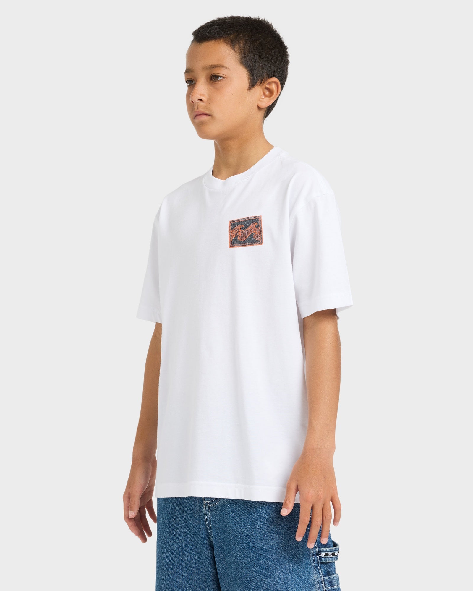 Boys 8-16 Crayon Wave T-Shirt