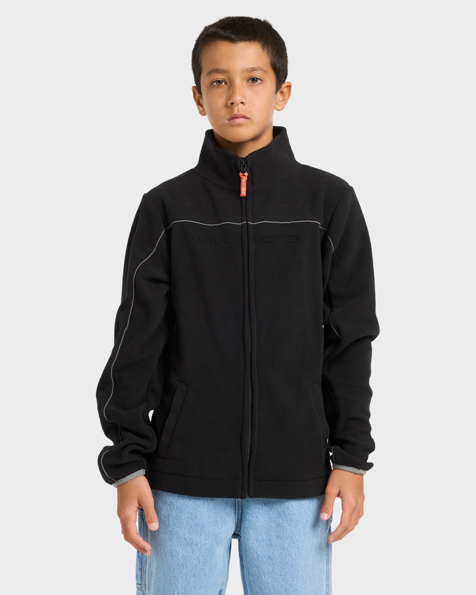 Boys 8-16 Spec Polar Zip Up Fleece Jacket