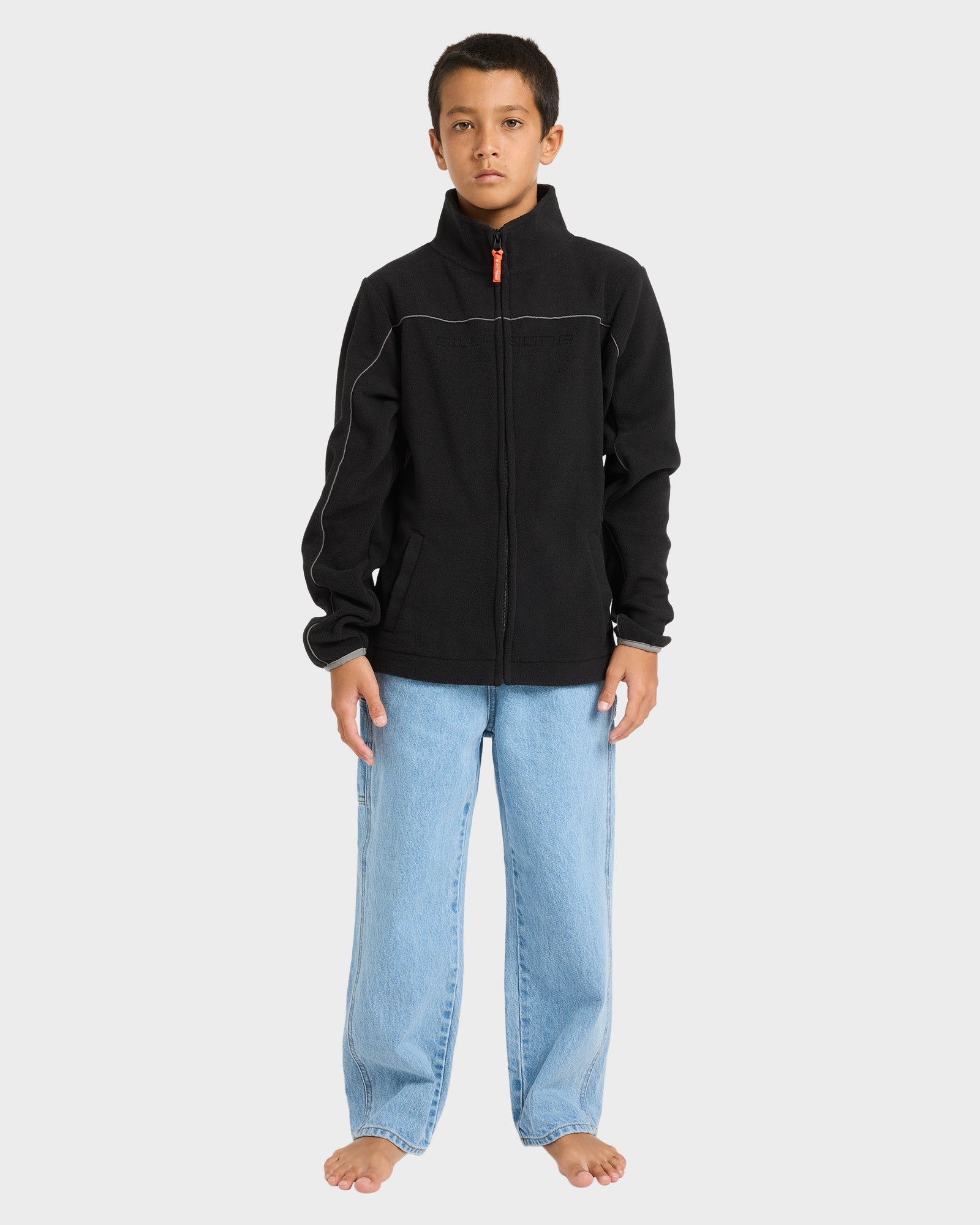 Boys 8-16 Spec Polar Zip Up Fleece Jacket