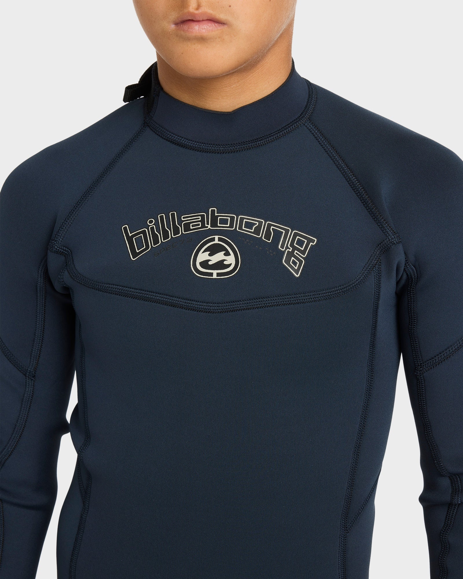 Boys 8-16 3/2 mm Absolute Back Zip Flatlock Steamer Wetsuit
