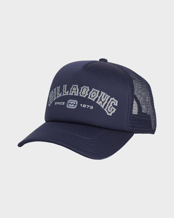 Mens Bracket Arch Trucker Cap