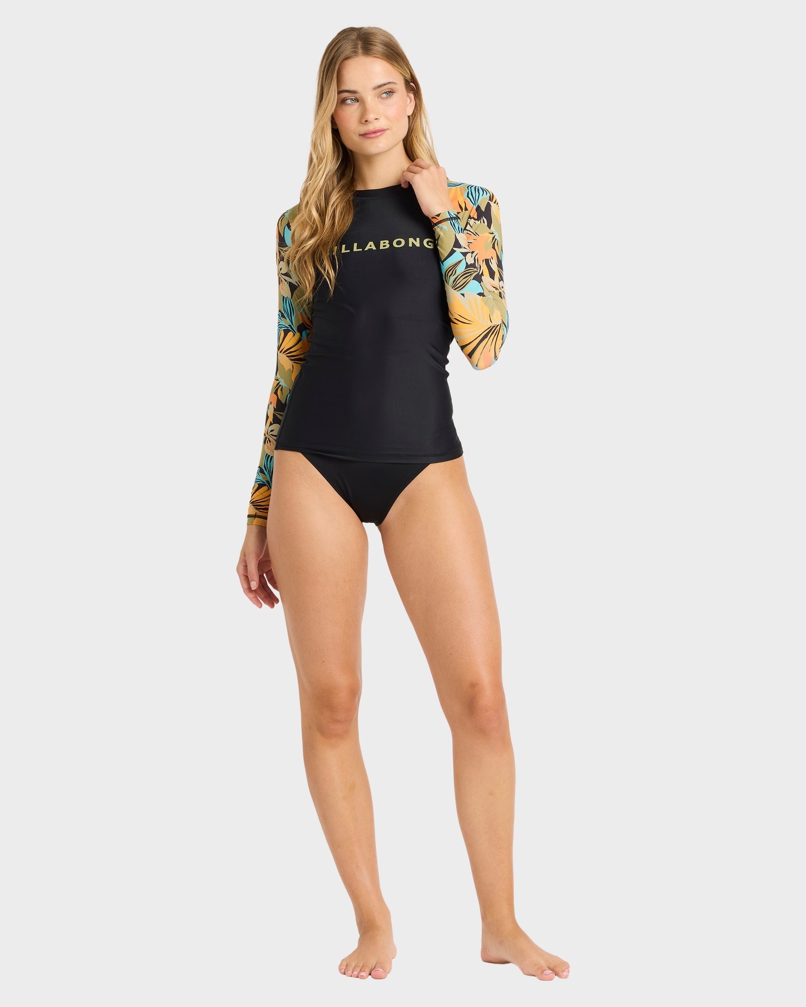 Womens Des Tropiques Leilani Long Sleeve Rash Vest