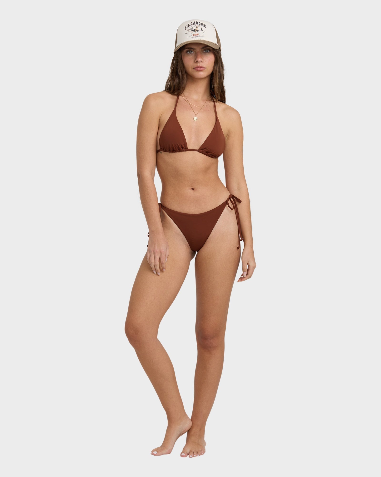 Womens Sol Searcher Multi Triangle Bikini Top