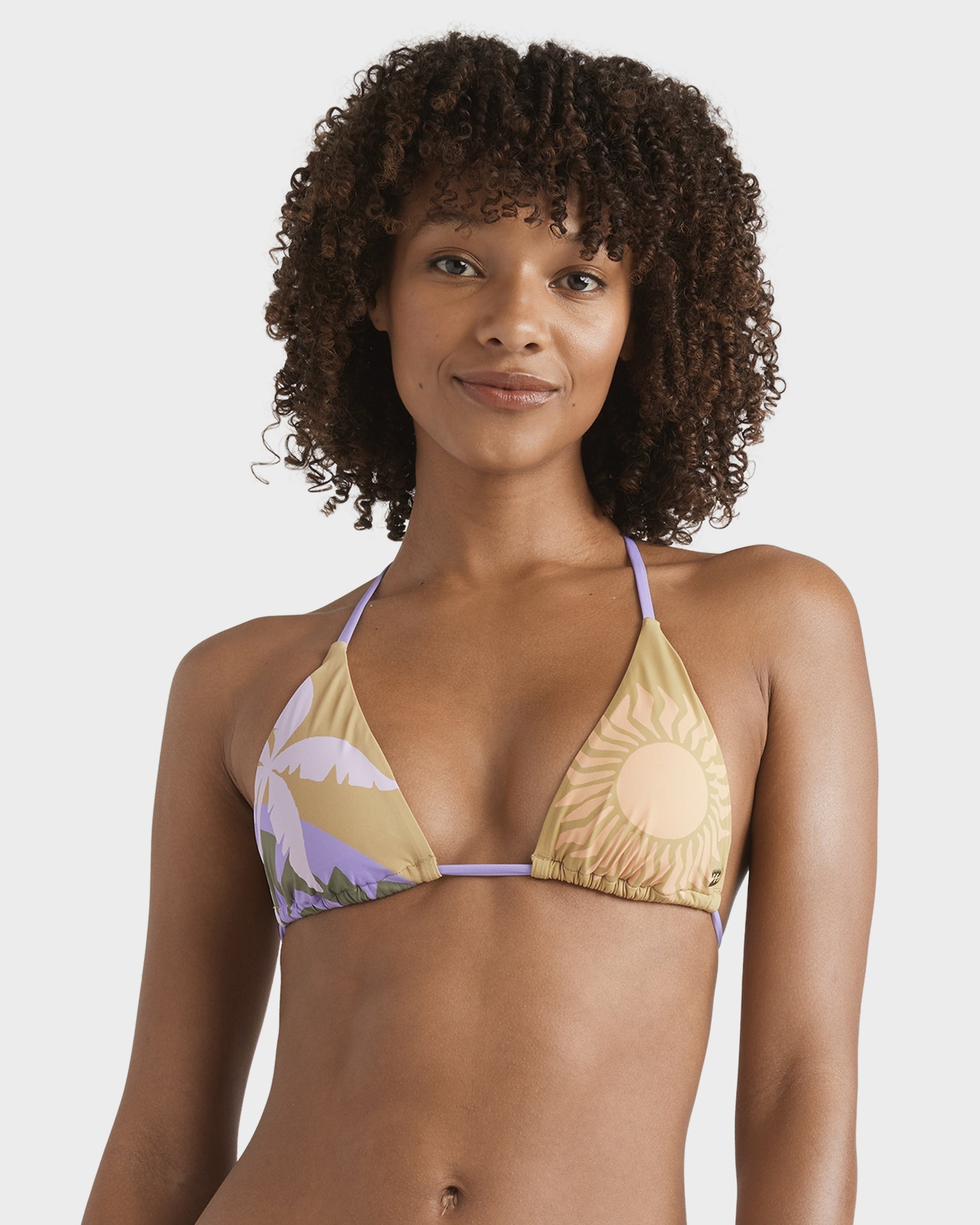 Womens Feel The Heat Remi Triangle Bikini Top