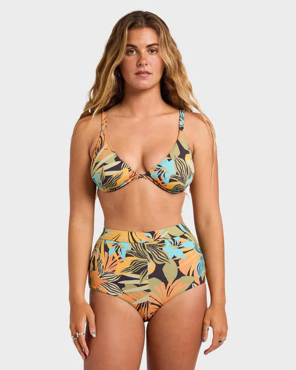 Womens Des Tropiques Reese D/DD Underwire Bikini Top