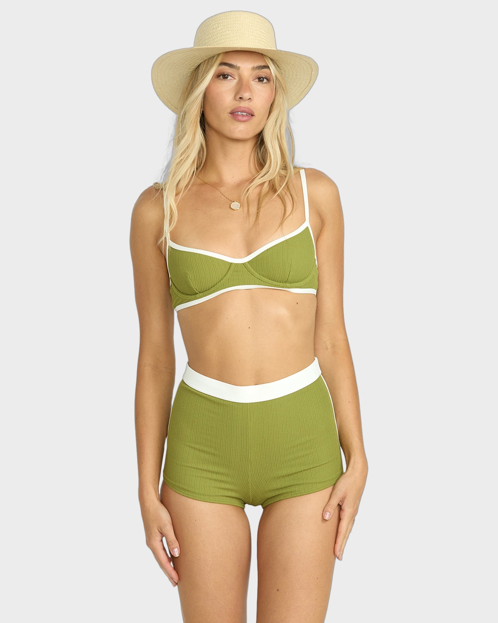 Womens Sunrays Surf Short Bikini Bottom