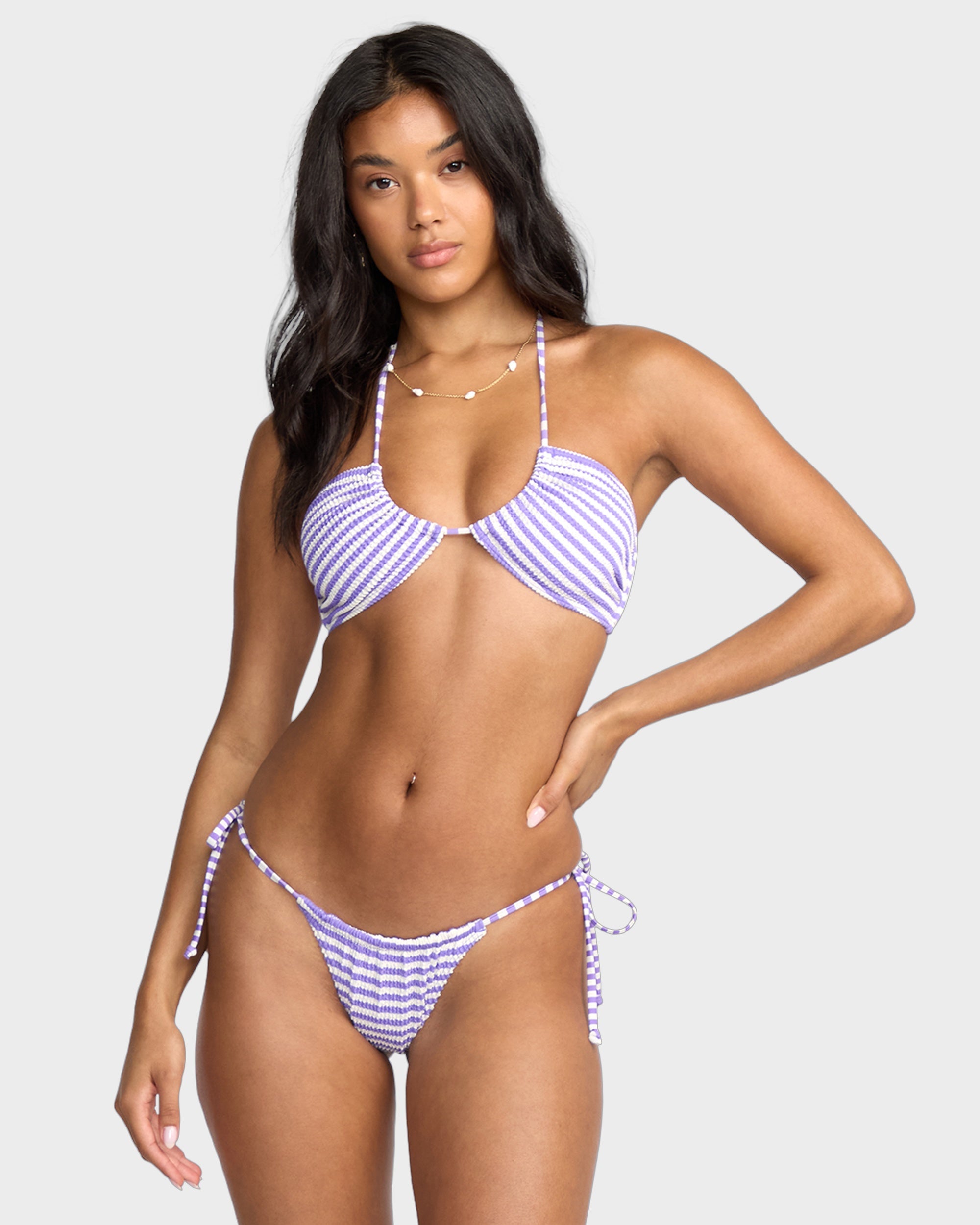 Womens Josie Summer High Low Tide Bikini Bottom