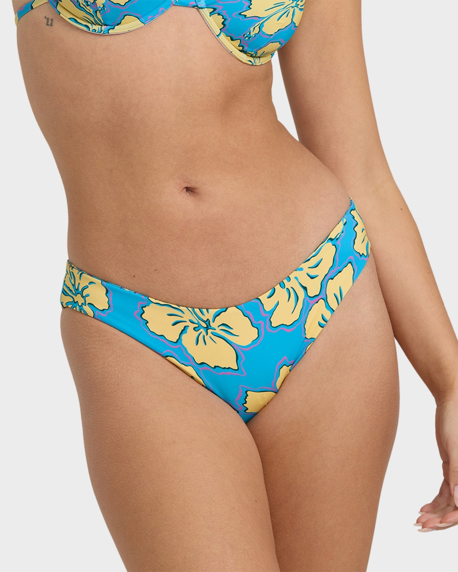 Womens Tropic Shift Reversible Bondi Bikini Bottom