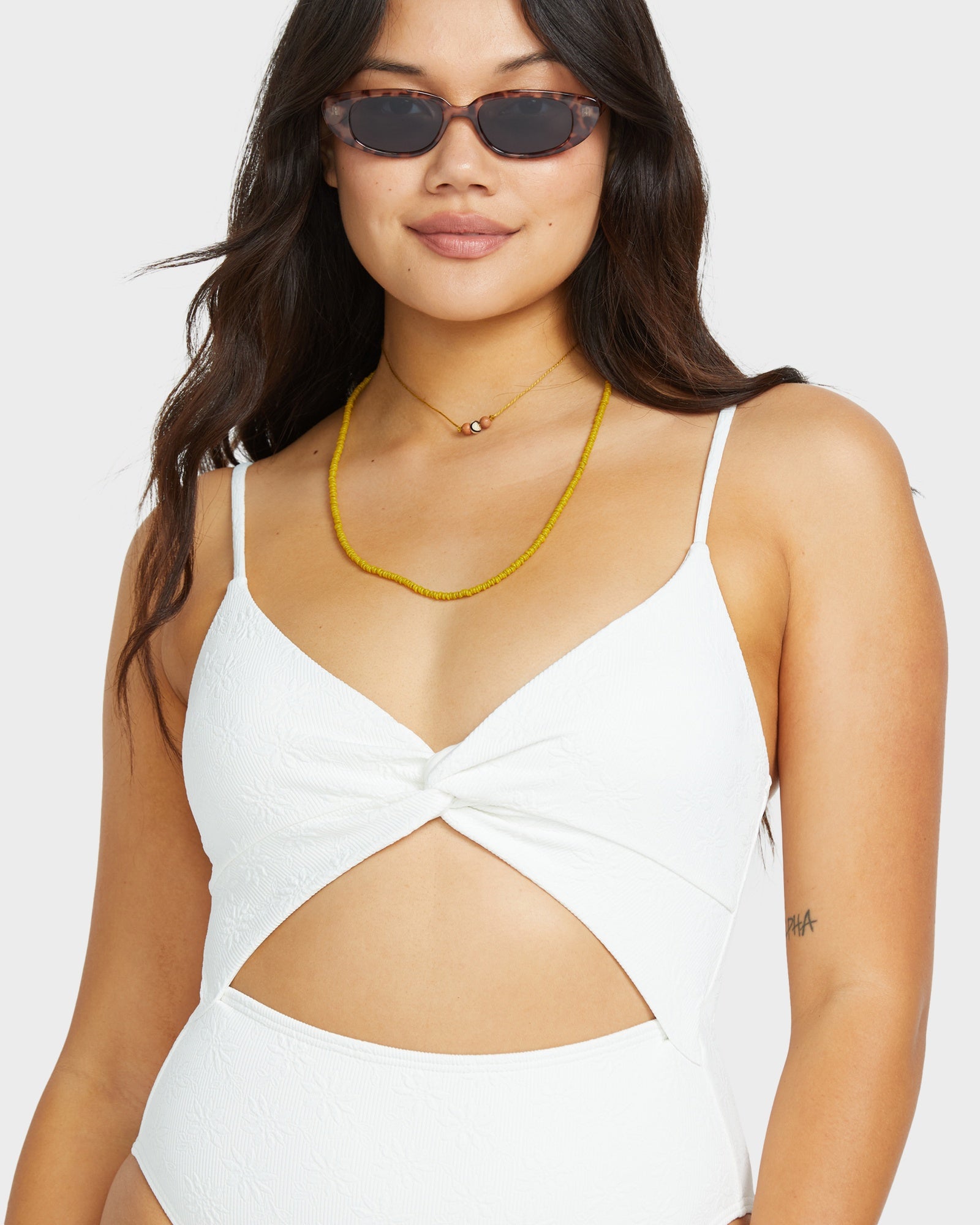 Womens Salt And Sol One Piece Swimsuit