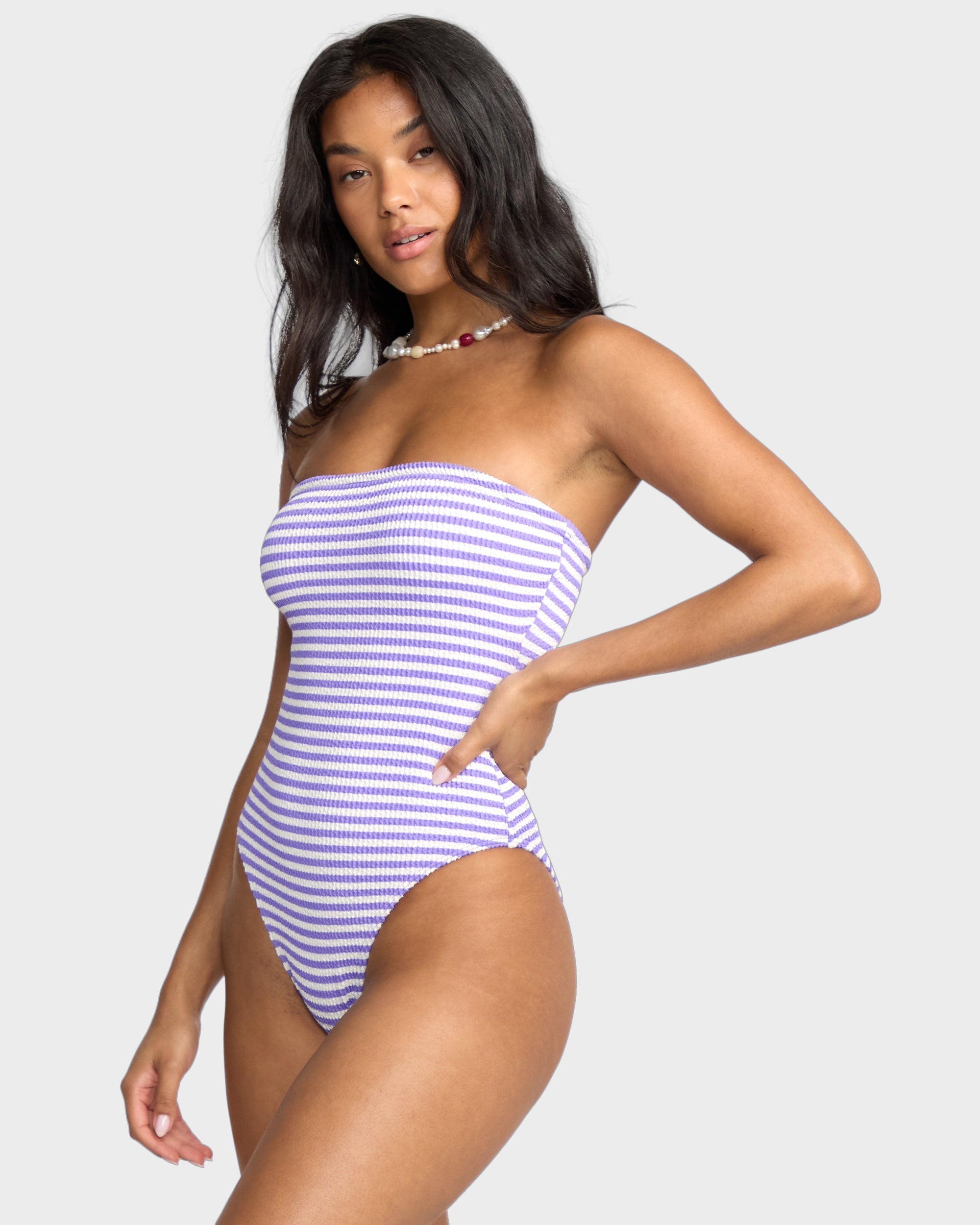 Womens Josie Summer High Tully One Piece Swimsuit