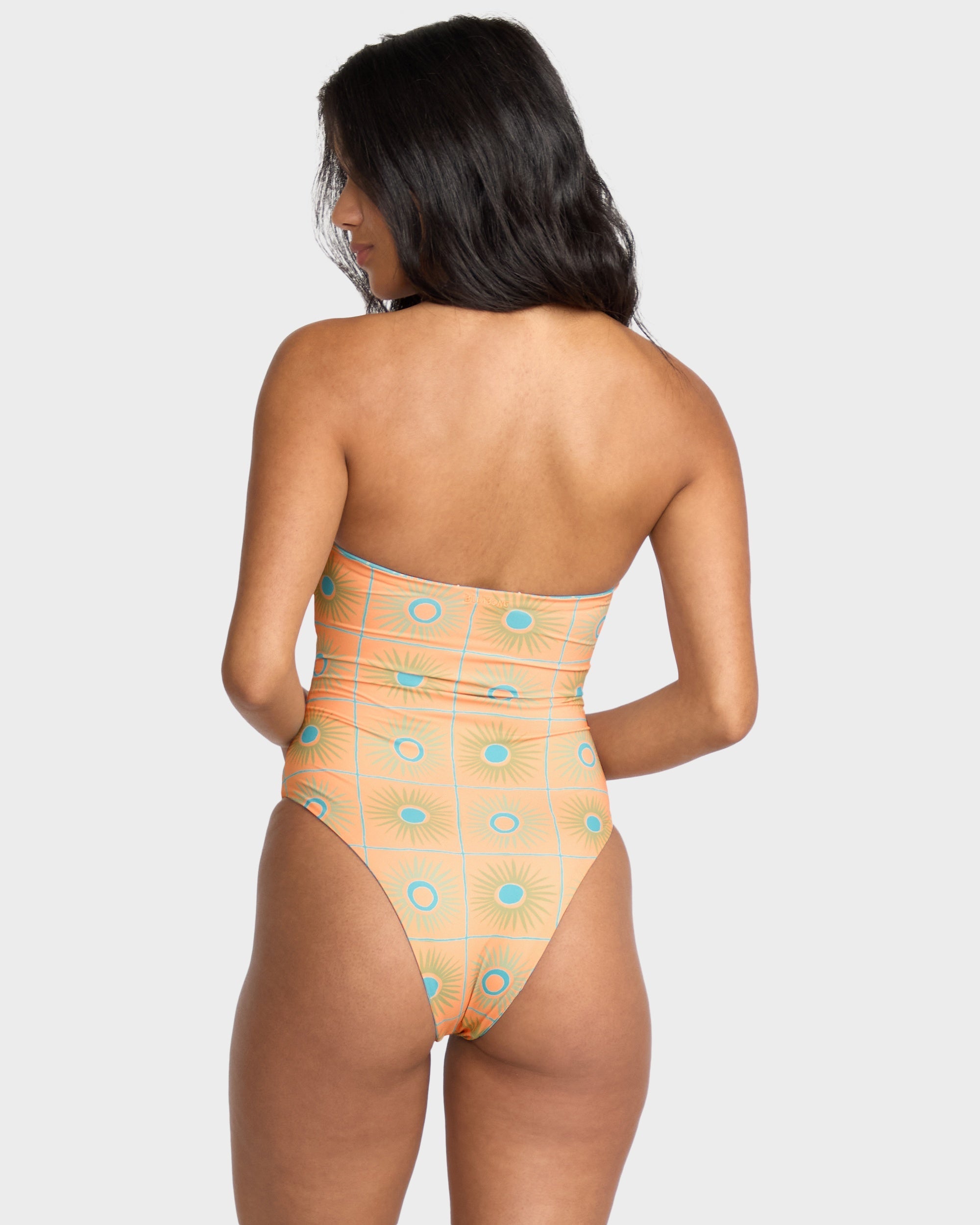 Womens Show Me Sun Reversible Trully Hi One Piece Swimsuit