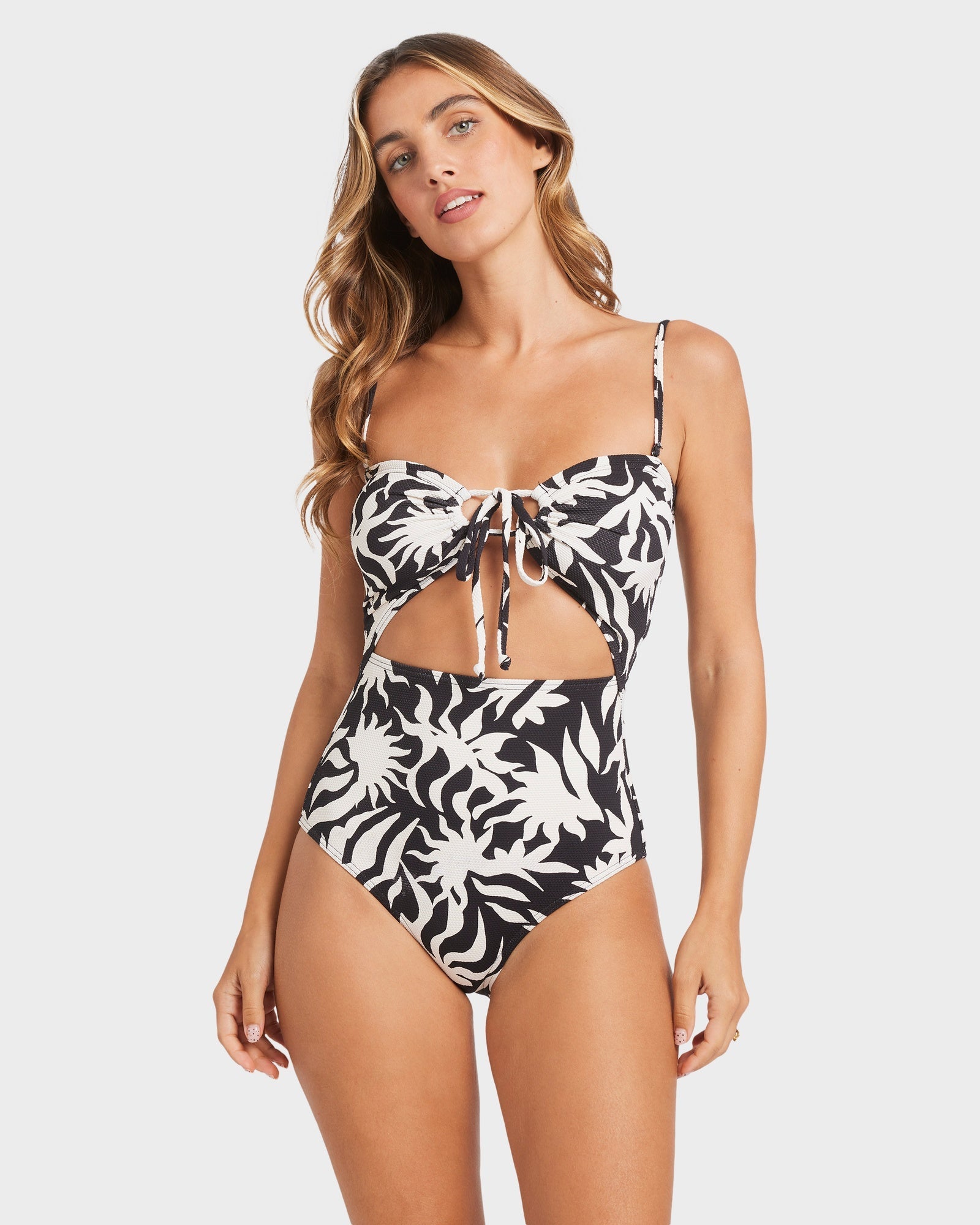 Womens By My Side Drew One Piece Swimsuit
