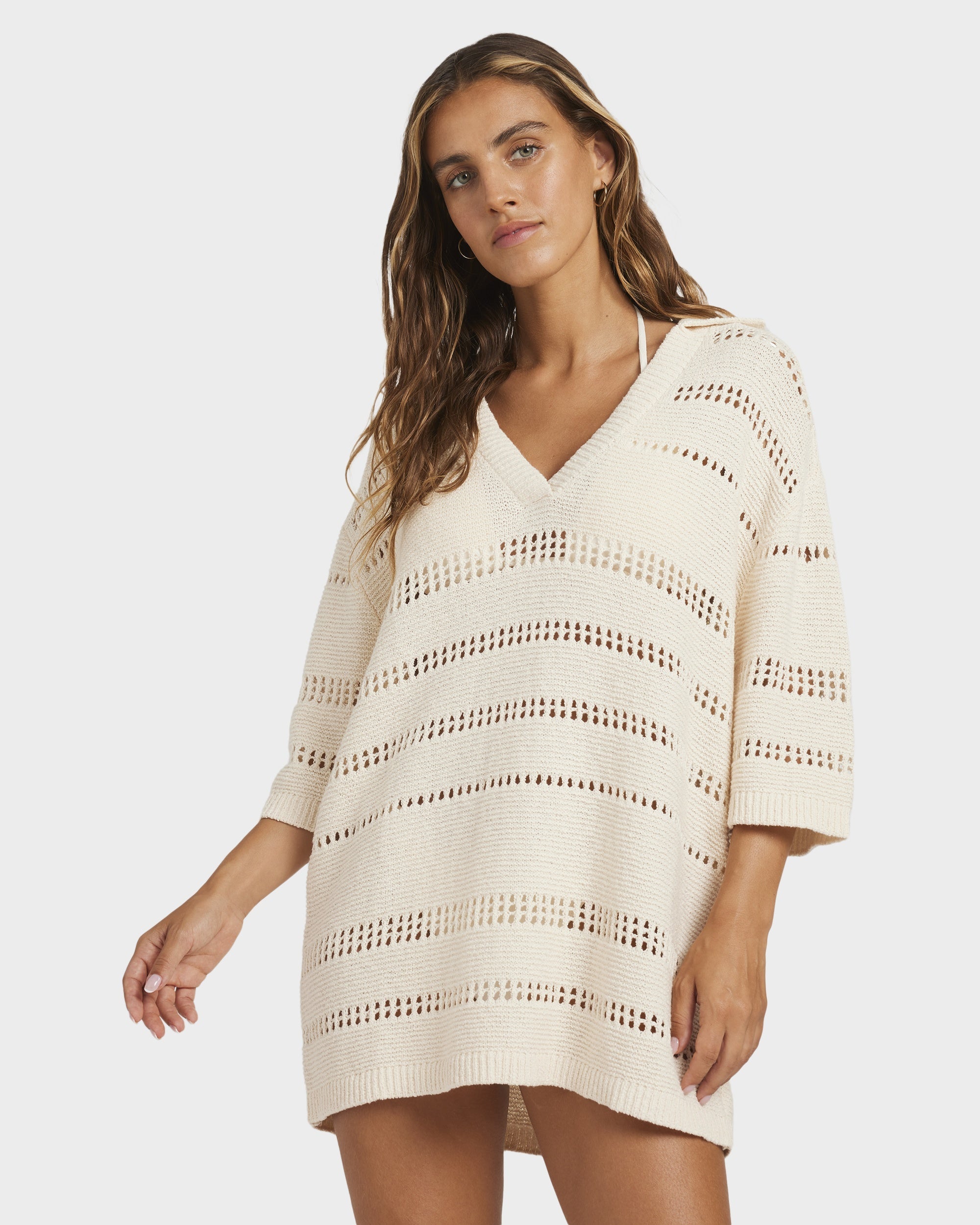 Womens Crystal Tides Mini Dress