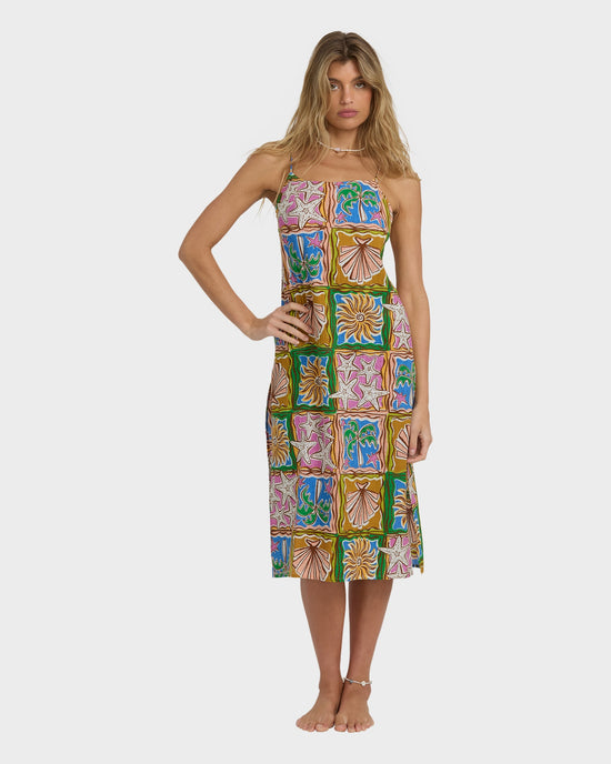 Womens Heat Dream Midi Dress