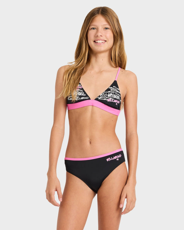 Girls 6-14 Say My Name Trilet Set
