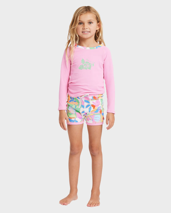 Girls 0-5 Sun Shift Rash Vest Set
