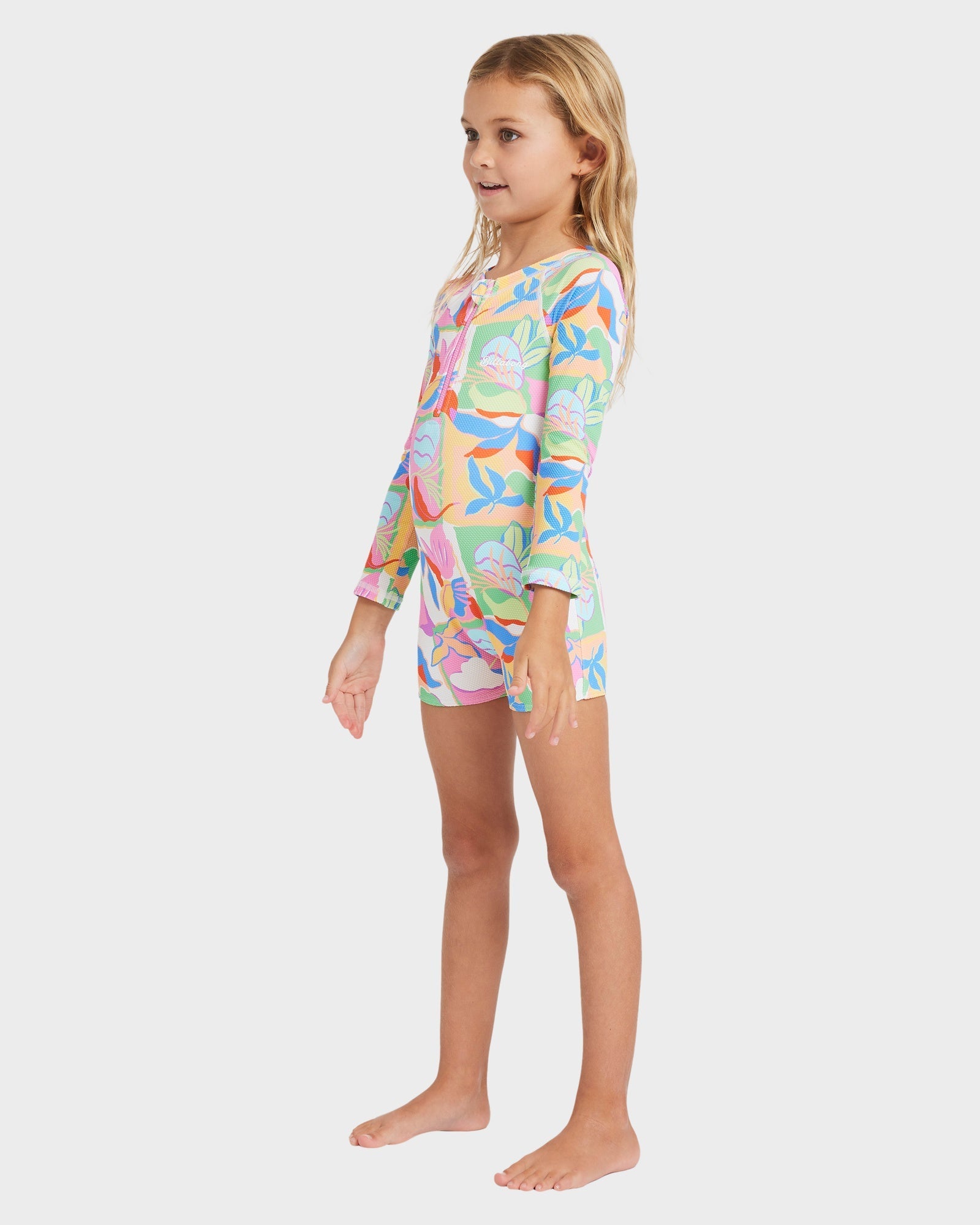 Girls 0-5 Sun Shift One Piece Shortie Rash Vest