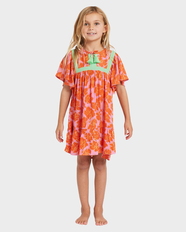 Girls 0-5 Happy Hibiscus Dress