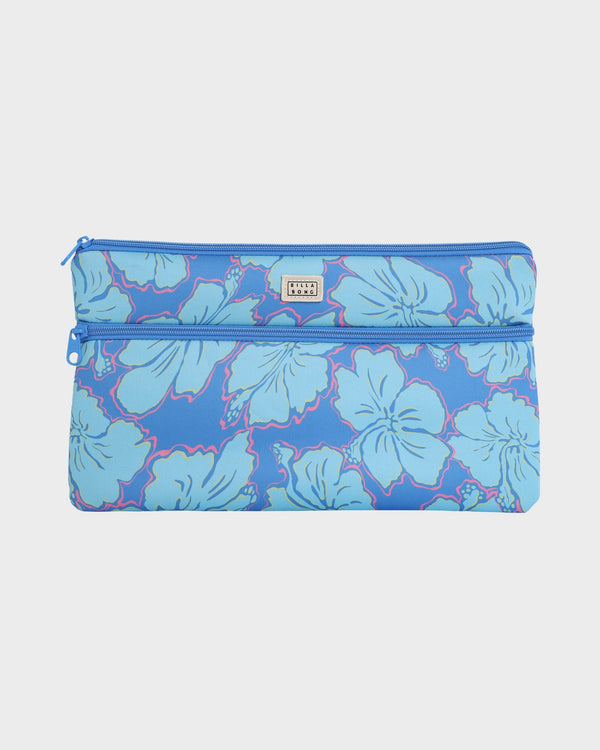 Womens Happy Hibiscus Large Pencil Case