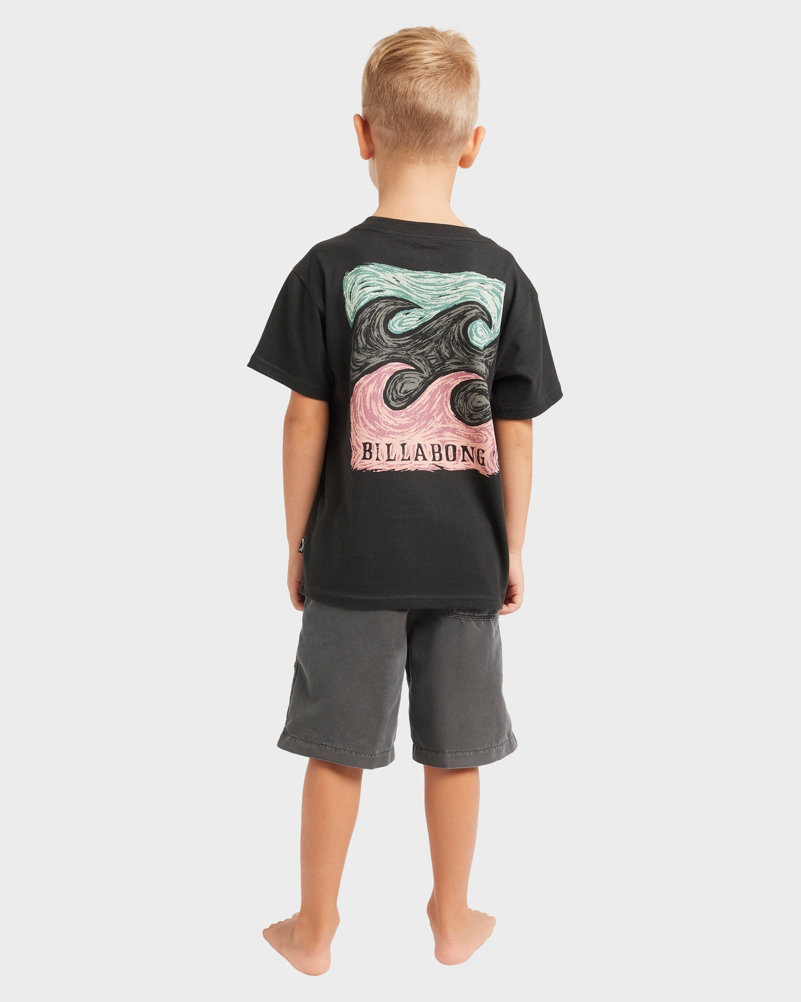 Boys 0-7 Crayon Wave T-Shirt