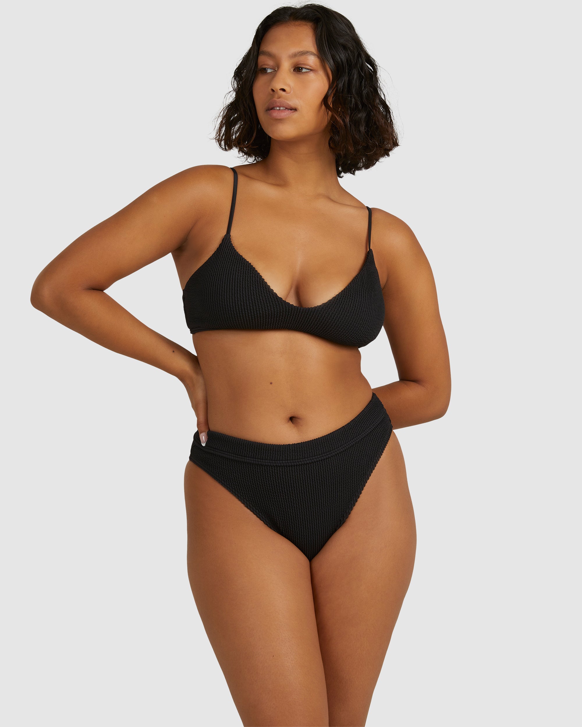 Womens Summer High Bralette Bikini Top
