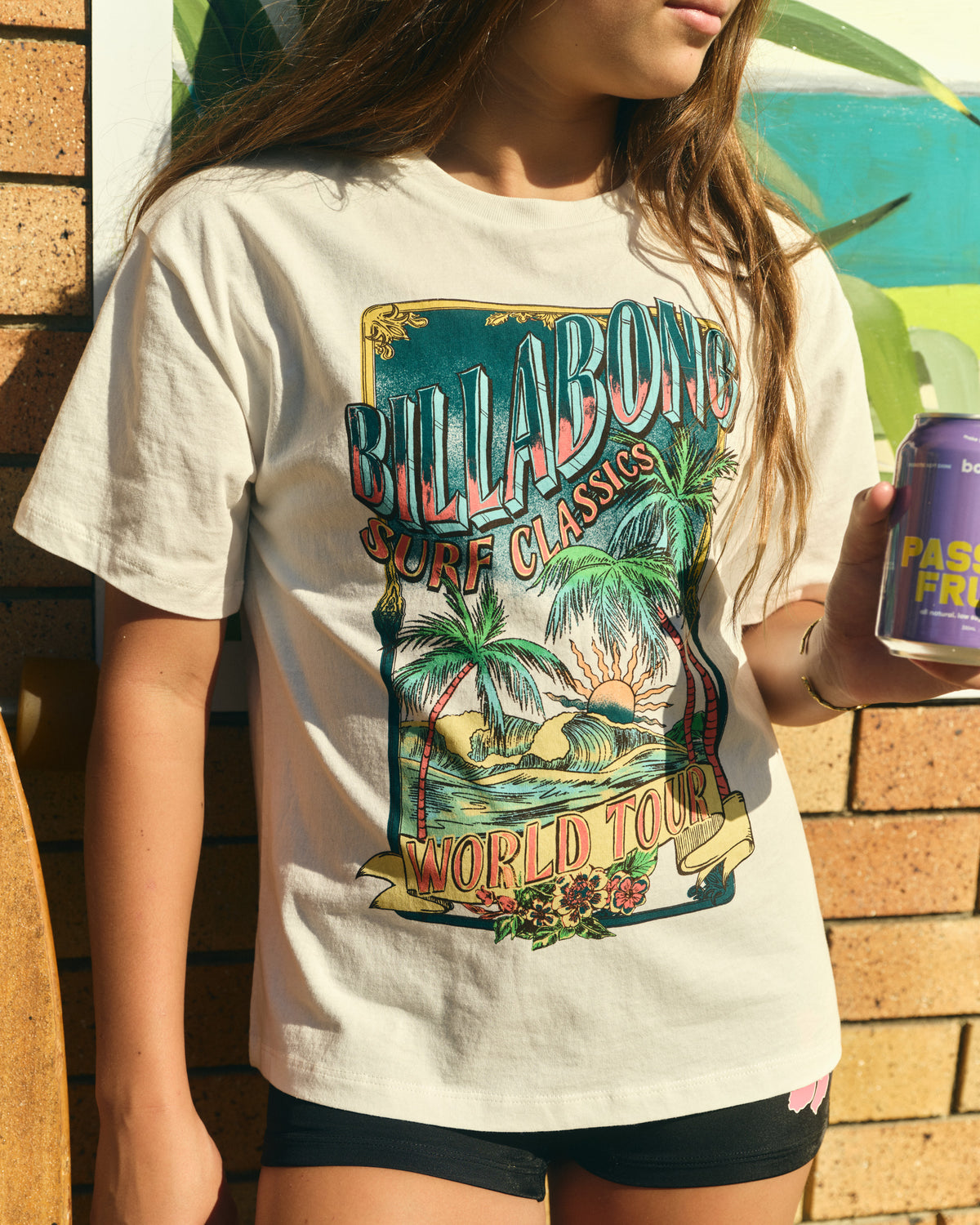Girls 8-16 Surf Tour T-Shirt