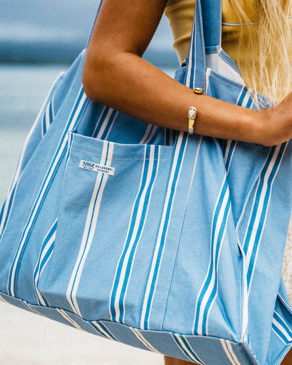 Womens Salt Air Stripe Beach Bag
